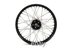 Roues à rayons de 18 pouces x 2,15 pouces pour l'avant ou l'arrière, compatibles avec Harley Davidson