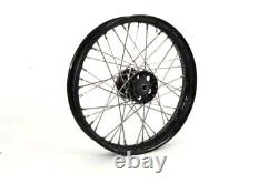 Roues à rayons de 18 pouces x 2,15 pouces pour l'avant ou l'arrière, compatibles avec Harley Davidson