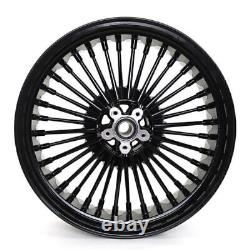 Roues à rayons épais 21x3.5 18x5.5 pour Harley Dyna FXDWG 2006-2017 Wide Glide