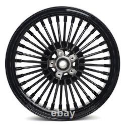 Roues à rayons fat de 16x3.5 pour jantes avant et arrière pour Harley Softail Slim FLSL 2012-2021