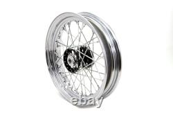 Roues à rayons répliques avant ou arrière de 16 pouces x 3,00 pouces compatibles avec Harley Davidson
