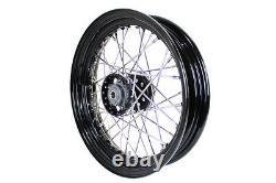 Roues à rayons répliques avant ou arrière de 16 pouces x 3,00 pouces compatibles avec Harley Davidson