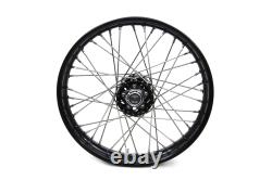 Roues à rayons répliques avant ou arrière de 18 pouces X 2,15 pouces compatibles avec Harley Davidson