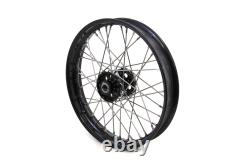 Roues à rayons répliques avant ou arrière de 18 pouces X 2,15 pouces compatibles avec Harley Davidson