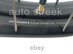 Roues à rayons tubeless noires avant et arrière Genuine Royal Enfield Himalayan 450