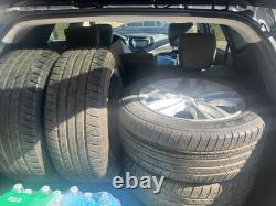 Roues avant Chevrolet 2 18x8 et arrière 2 18x9 à 5 branches