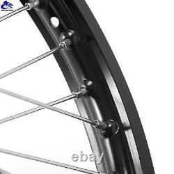 Roues avant et arrière à rayons de 19 et 16 pour moyeux de jantes Talaria Sting / XXX pour vélo électrique