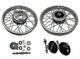 Roues Avant Et Arrière Complètes Royal Enfield 19, 40 Rayons