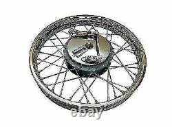 Roues avant et arrière complètes Royal Enfield 19, 40 rayons