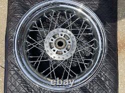 Roues de touring Harley Davidson OEM à 40 rayons Avant 16x3.00 Arrière 16x5.00