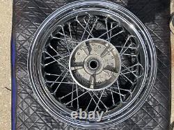 Roues de touring Harley Davidson OEM à 40 rayons Avant 16x3.00 Arrière 16x5.00