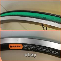 Shimano WH-R540 16-Paires 700C Rayons Noirs Roue de Route Aluminium Avant Arrière Paire JP