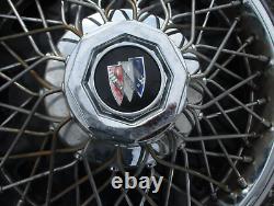 Usine 1983 À 1995 Buick Century 14 Pouces Fil Parlé Hubcaps Couvertures De Roues