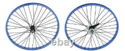 Vélo de plage Cruiser 26x 1.75 36 rayons avant et arrière à frein à rétropédalage, roue en alliage noire