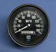 Vintage 1960 Stewart Warner Gauge Speedometer 3-3/8 160mph Ec Non Testé