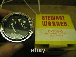 Vintage Stewart Warner Gauge Lot Fuel. H2o, Oil Temp, Oil Pres, Amp + Plus