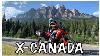 Voyage À Travers Le Canada 2021 Visite Vanlife Avec Honda Crf300l Rally Banff Jasper Dormir Giant