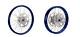 Yamaha Blue Roue Set Complet Avant Arrière Did Oem Stock Rim Hub Spoke Kit Inch